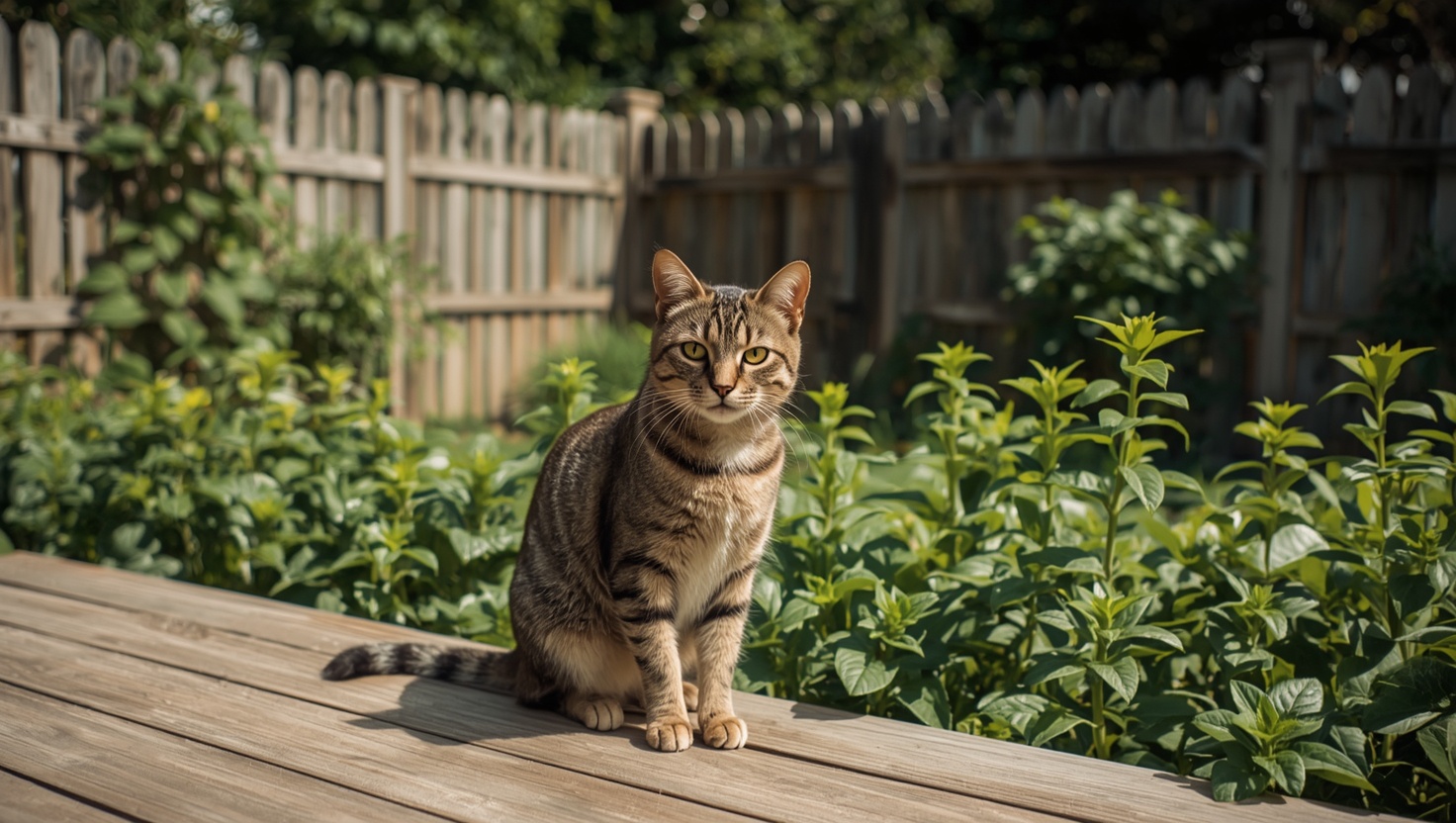 garten für katzen gestalten
