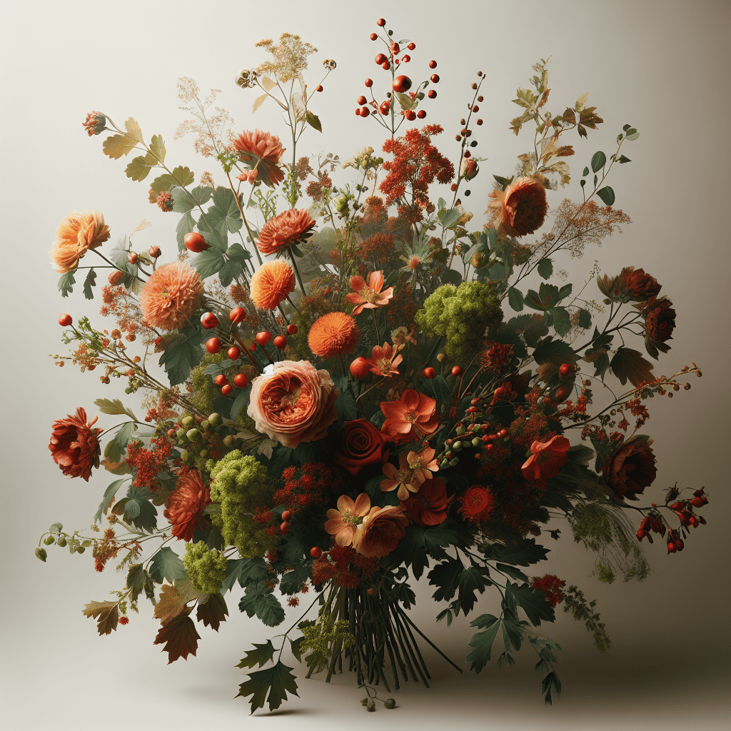 Die schönsten Herbst Blumensträuße: Farbenfrohe Naturpracht für die kalte Jahreszeit