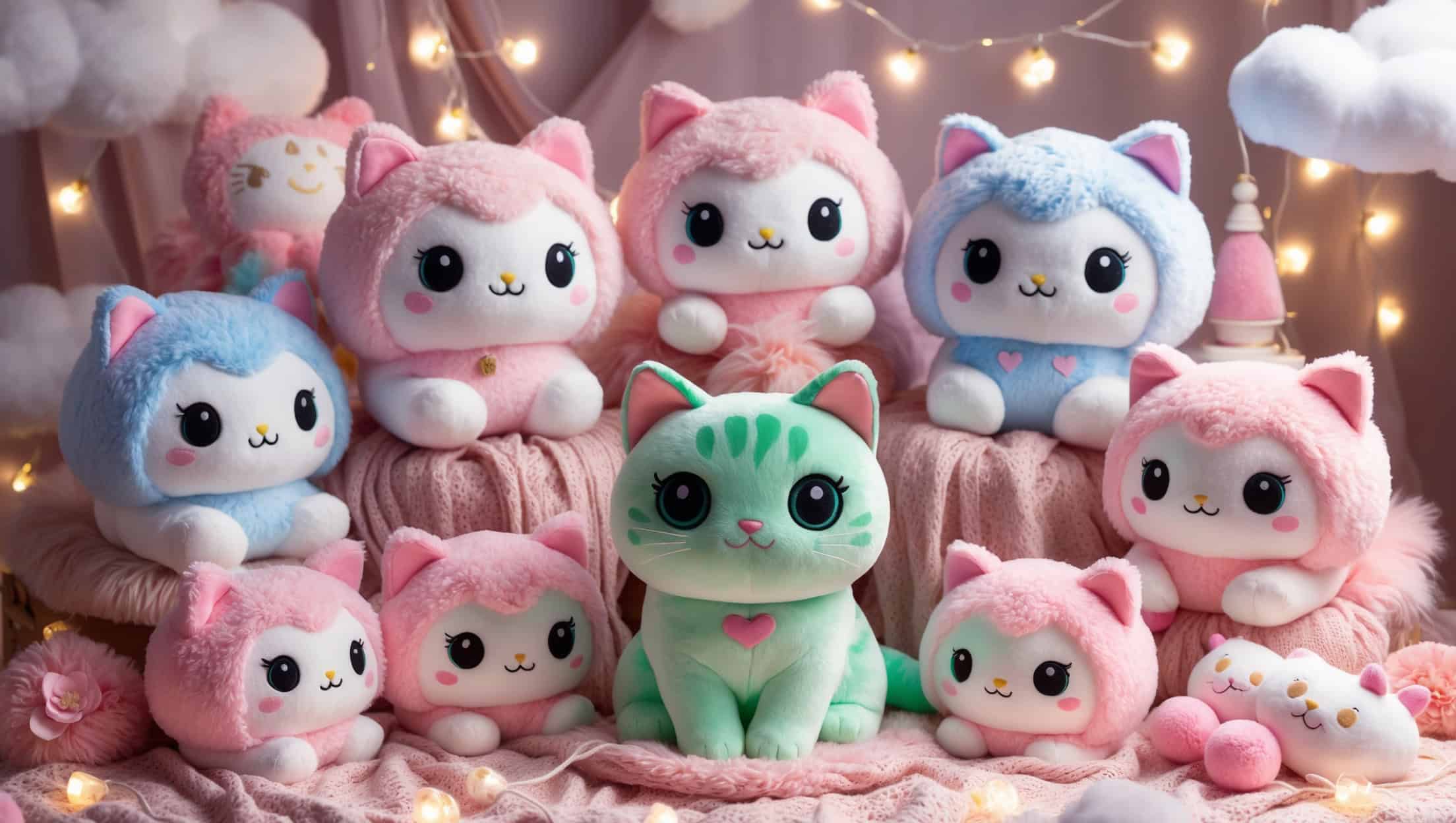 Die zauberhafte Welt von Squishmallows: Cam die Katze und ihre Fluffy-Freunde