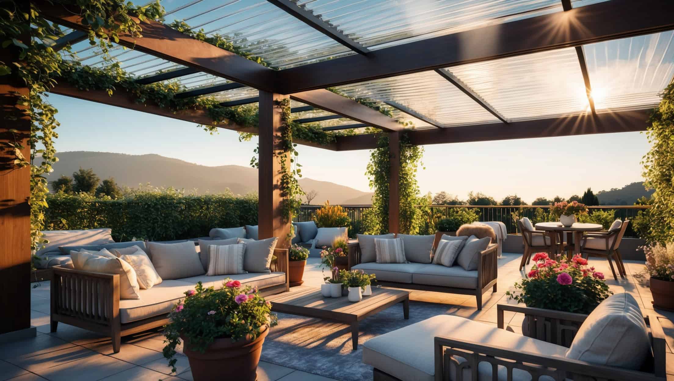 Kreative Terrassenüberdachung: Ihr Traum unter dem Himmel!